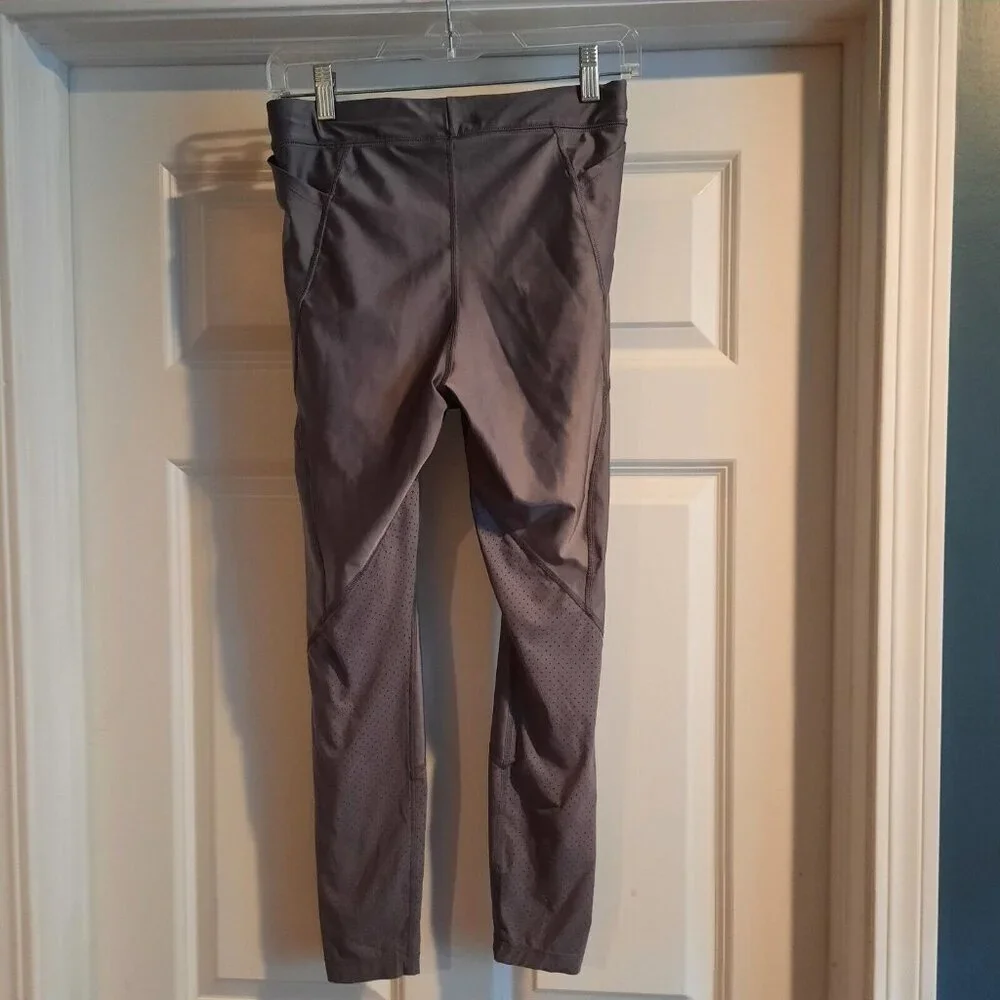Nike Power Speed Running‎ 7/8 Tights Womens Medium Gray 25
